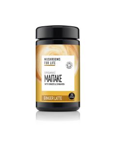 Maitake Gember Paddenstoelen Latte 1000mg Bio (Mushrooms For Life) 110gr