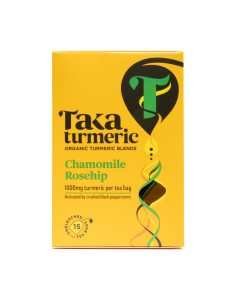 Chamomile & Rosehip Kurkuma Thee Bio 1000mg (Taka Turmeric) 15 zakjes