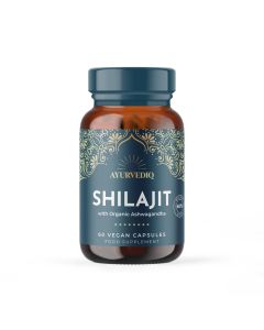 Shilajit Extract & Ashwagandha (Ayurvediq) 60caps