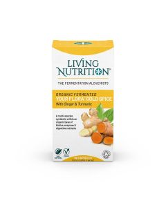 Your Flora - Gold Spice Gefermenteerde Gember Kurkuma Bio (Living Nutrition) 60caps