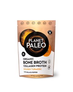 Organic Bone Broth Collagen Protein Golden Turmeric (Planet Paleo)