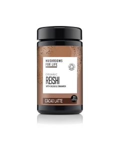 Reishi Cacao Paddenstoelen Latte 1000mg Bio (Mushrooms For Life) 140gr