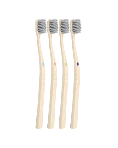 Tandenborstel Houtvezel Micro Zilver (Novacare)