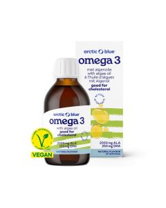 Omega-3 algenolie ALA & DHA (Arctic Blue) 150ml