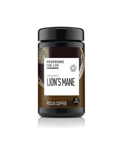 Lion’s Mane Focus Paddenstoelen Koffie Bio (Mushrooms For Life) 75gr