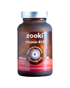 Vitamin B12 Liposomal (Zooki) 60caps