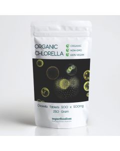 Chlorella tabletten 500mg Bio (Superfoodism) 500st