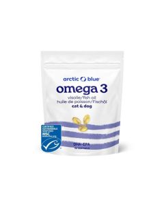 Omega-3 visolie kat & hond DHA & EPA (Arctic Blue) 90caps