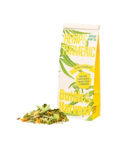 Hennep thee, Hemp & Turmeric (Kurkuma) Bio (Dutch Harvest) 50gr