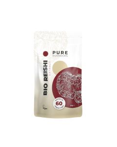 Reishi Paddenstoelen Extract Capsules Bio (Pure Mushrooms) 60caps
